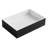 Alfi Brand 13.5'' Black And White Rectangular Bathroom Sink