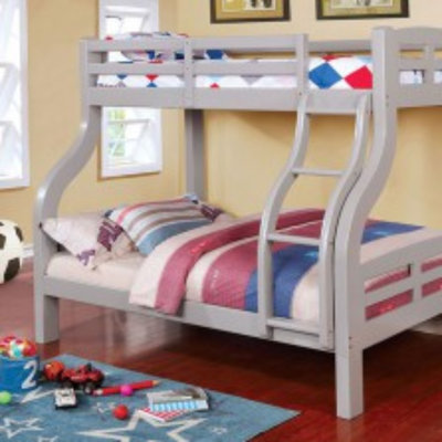 Solpine Kids Twin Over Full Bunk Bed