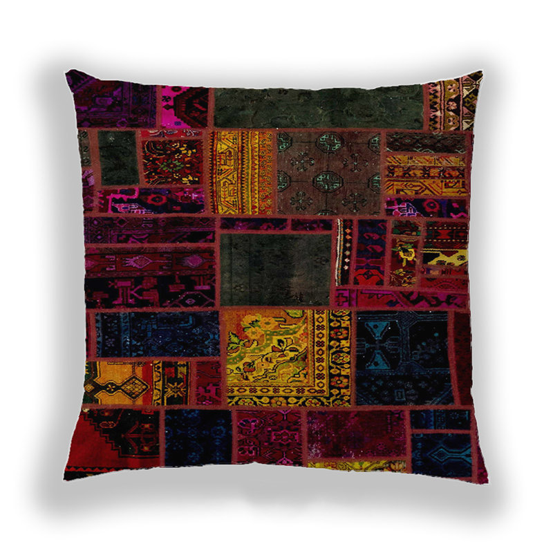 Coussin Abstract, Microsuède