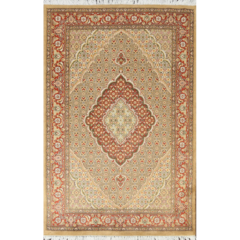One-of-a-Kind Area Rug Beige