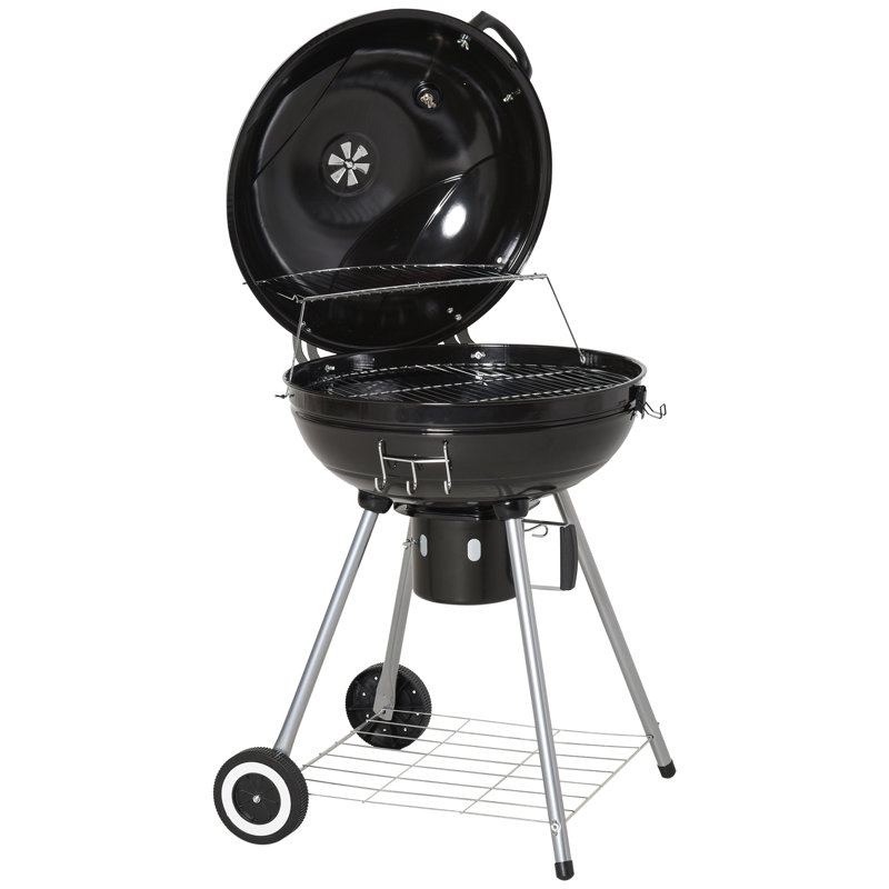 Barbecue au charbon portatif 22,5 po Outsunny