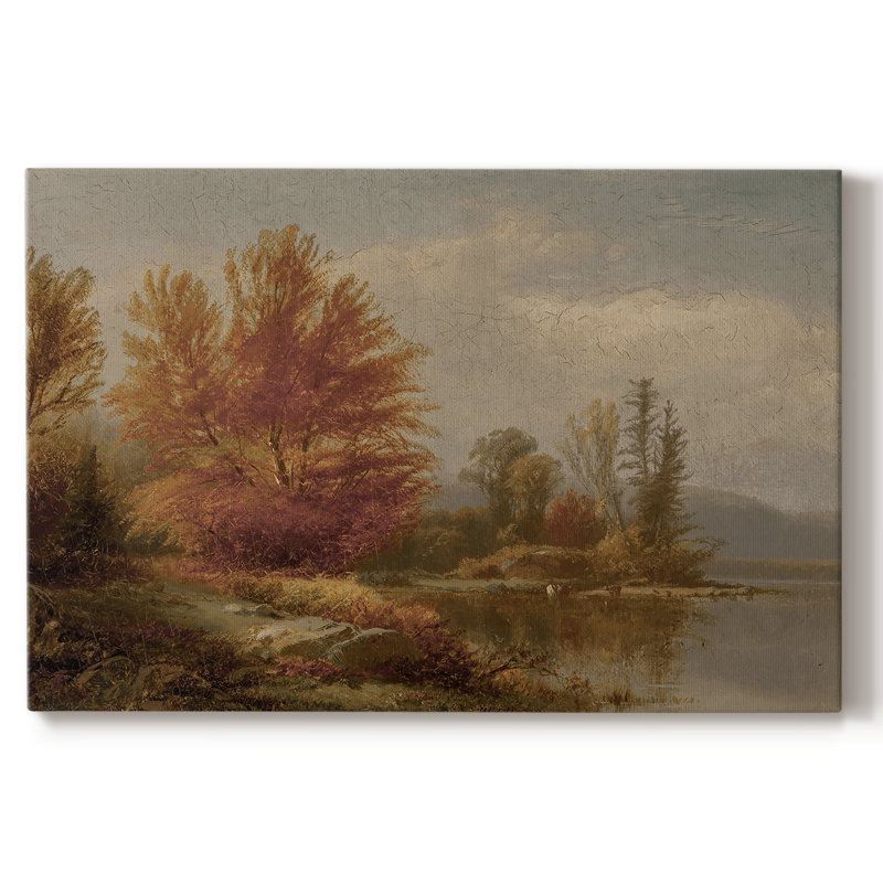 Paysages rétro-DLxxiv -Galerie enveloppée Cavas, 12 x 18