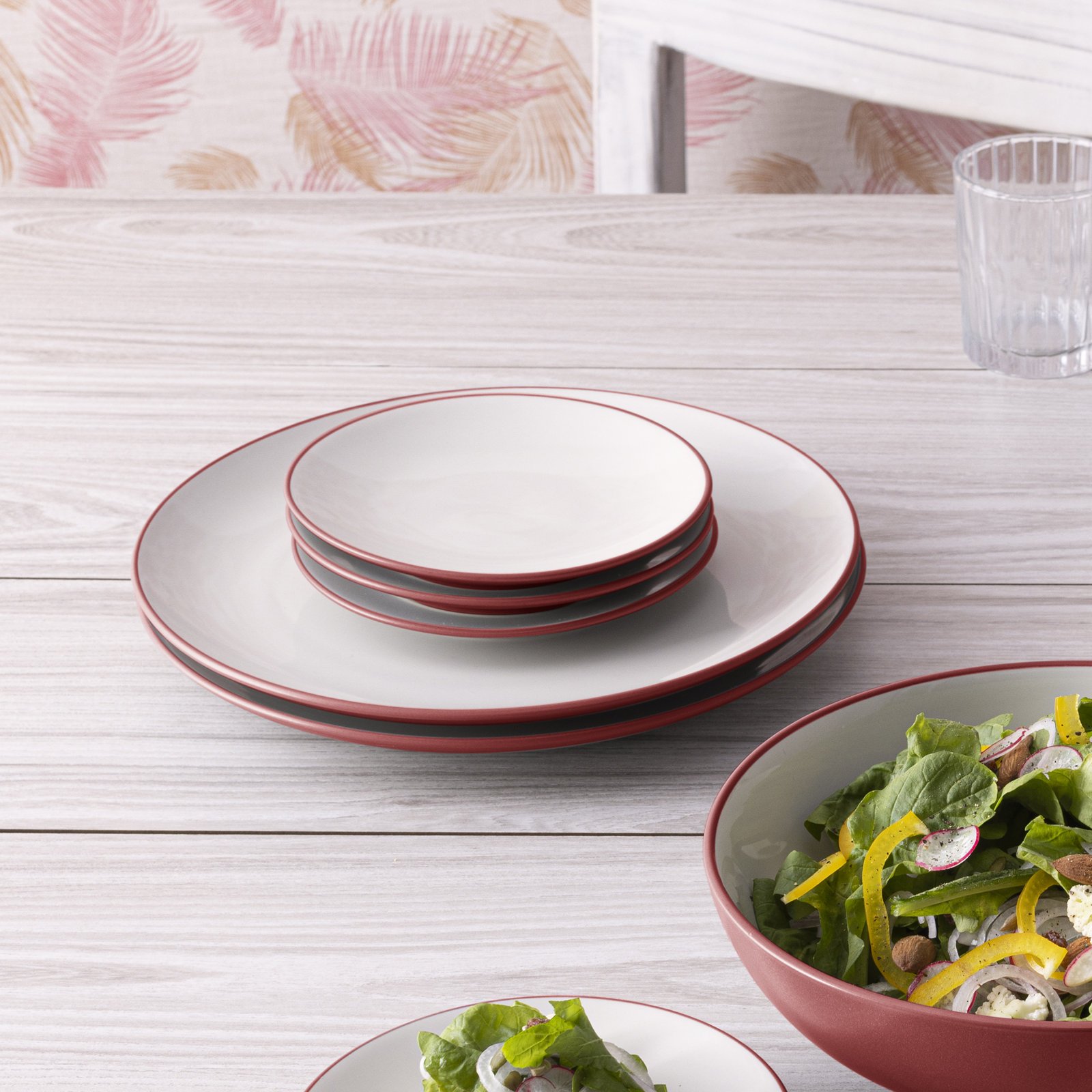 Noritake Colorwave 6" Appetizer Plate, Raspberry