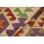Tapis beige / bleu / rouille en laine noué à la main de style sud-ouest Tingsley