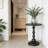 French Modern Minimalist Iron Round End Table