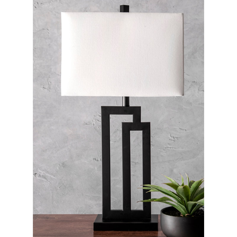 Lampe de table noire 32 po Kenzo