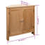 Michell Corner Cabinet Sideboard Organiser-1356361066