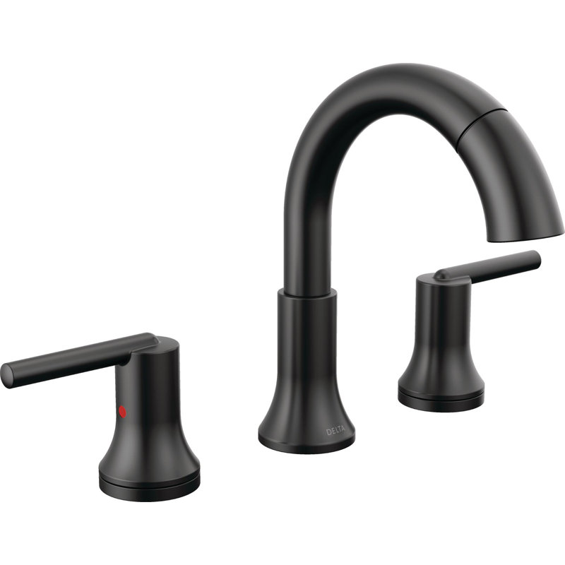 Robinet de salle de bain Trinsic, Noir mat