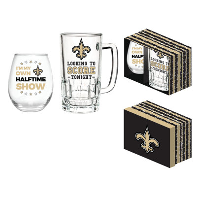 Drinking Glass and Beer Mug Set