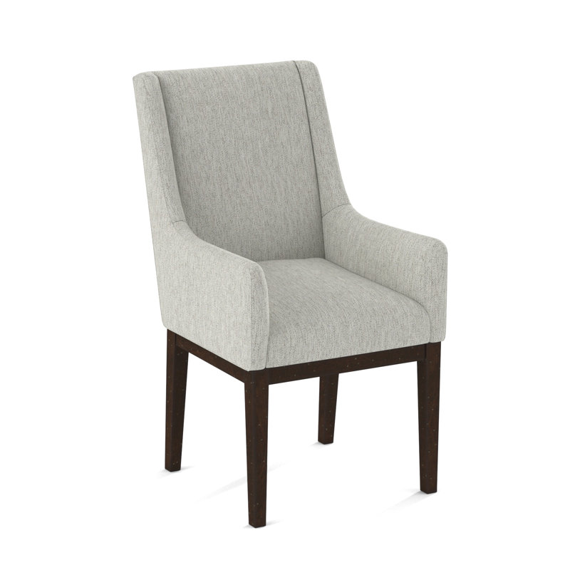 Upholstered Arm Chair, 61481-73, English Saddle