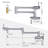 Wall Mounted Floding Pot Filler Kitchen Faucet-90696760