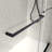 Brushed Nickel Frameless One Fixed And One Shifted Shower Door