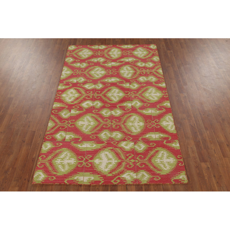 Tapis kilim à tissage plat 5 x 8 po