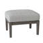 Lattice Outdoor Ottoman with Cushion-62363428-63361355