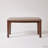 Solid Wood Bench with Tech Fabric Cushion