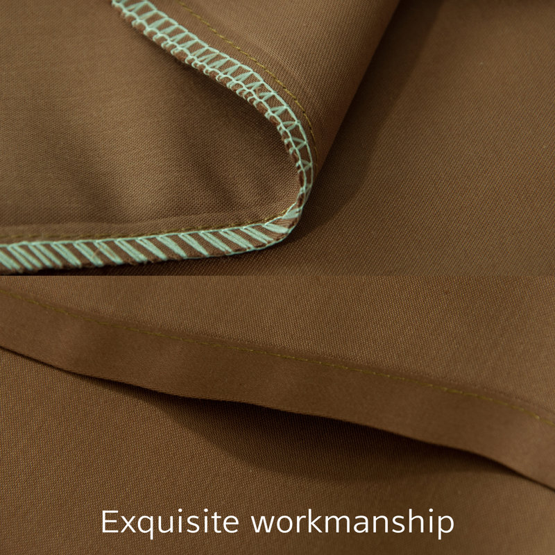 King Coffee Cotton Hypoallergenic Pillowcases Set of 2