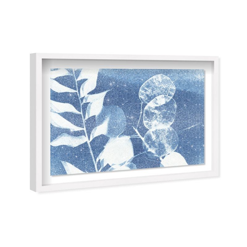 Faded Poetry Print by Oliver Gal, 16.5"H x 11.5"W, White Shadowbox