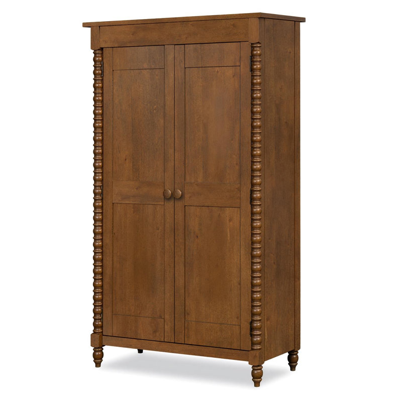 Armoire rustique en bouleau de 44 po Lake House, Pomme de pin