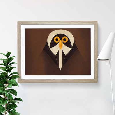 Dazzling Abstract Bird - Framed Print