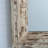 39x3.5x75" Full Length Rectangle Floor Mirror with Distressed Wood Frame