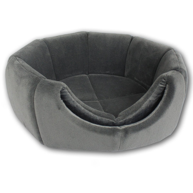 Kingsteignt Faux Fur Pet Bed