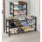 3-Tier Shoe Rack With Hooks Black, Adjustable Retractable Metal, Freestanding Storage For 12 Pairs Of Shoes Multi-Scene Use