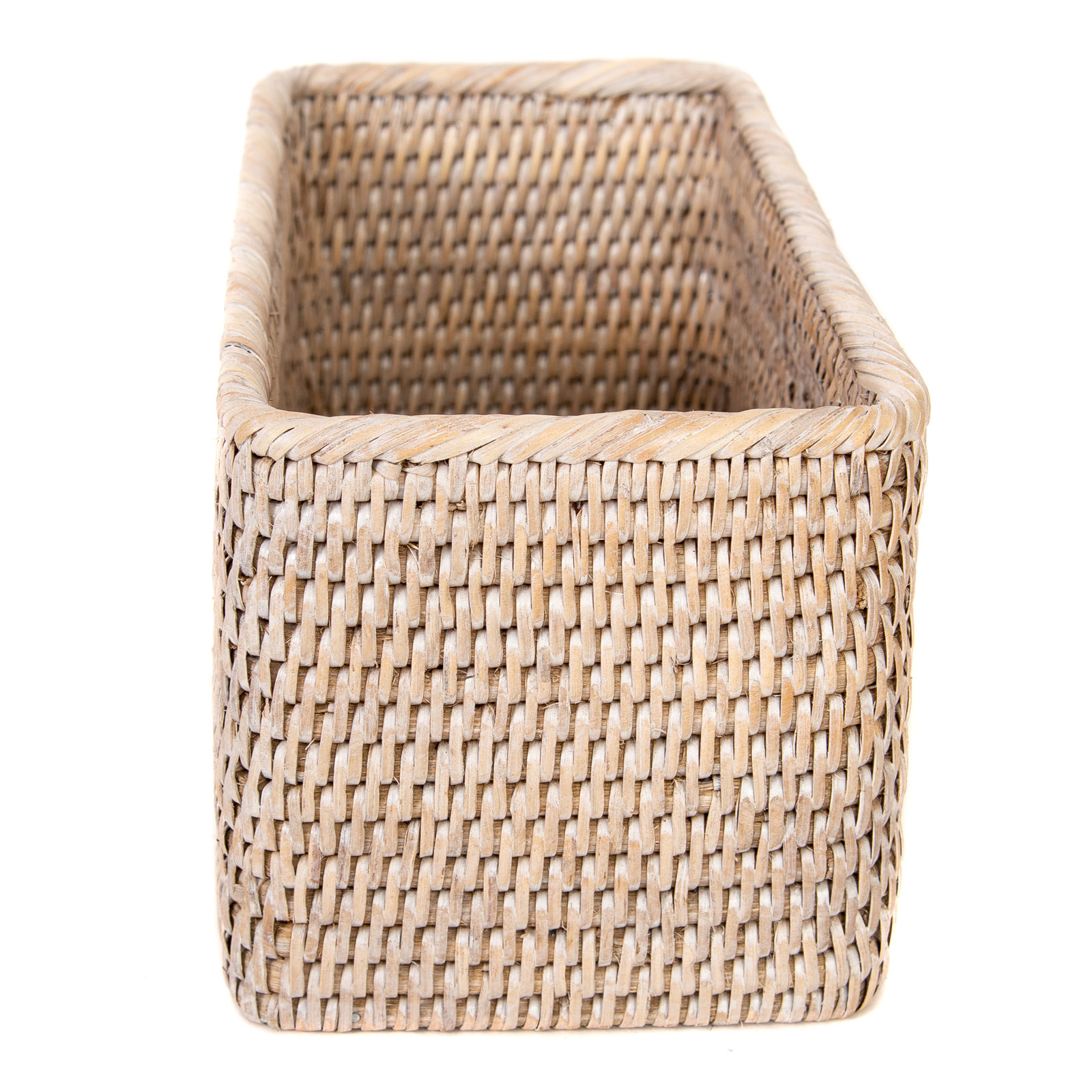 Albina Decorative Basket 1, White Wash