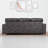 Pu Sofa With Corner Chaise And Storage