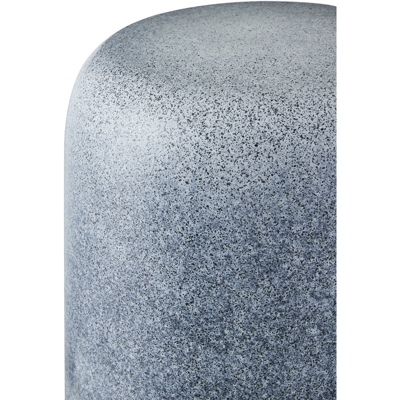 Tabouret d'appoint Grieves, Bleu gris anthracite