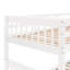 Lit superposé avec escalier avec rangement et rehaussement de chambre à coucher - Fonctionnalité améliorée blanche-228897282