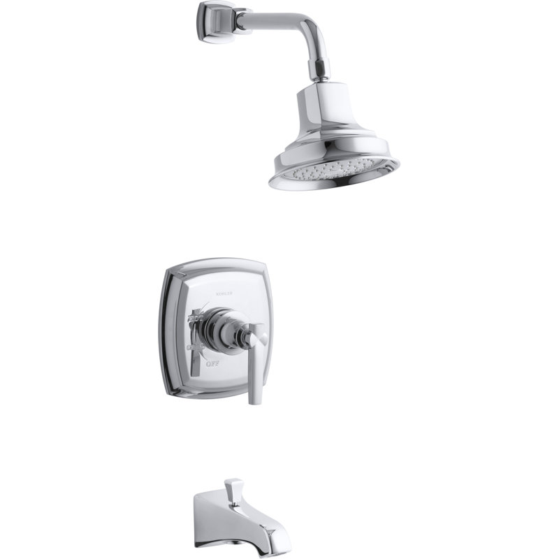 Margaux® Tub and Shower Faucet, Polished Chrome, Lever
