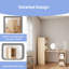 Adjustable-height Desk With Storage Shelves And Casters-45278307