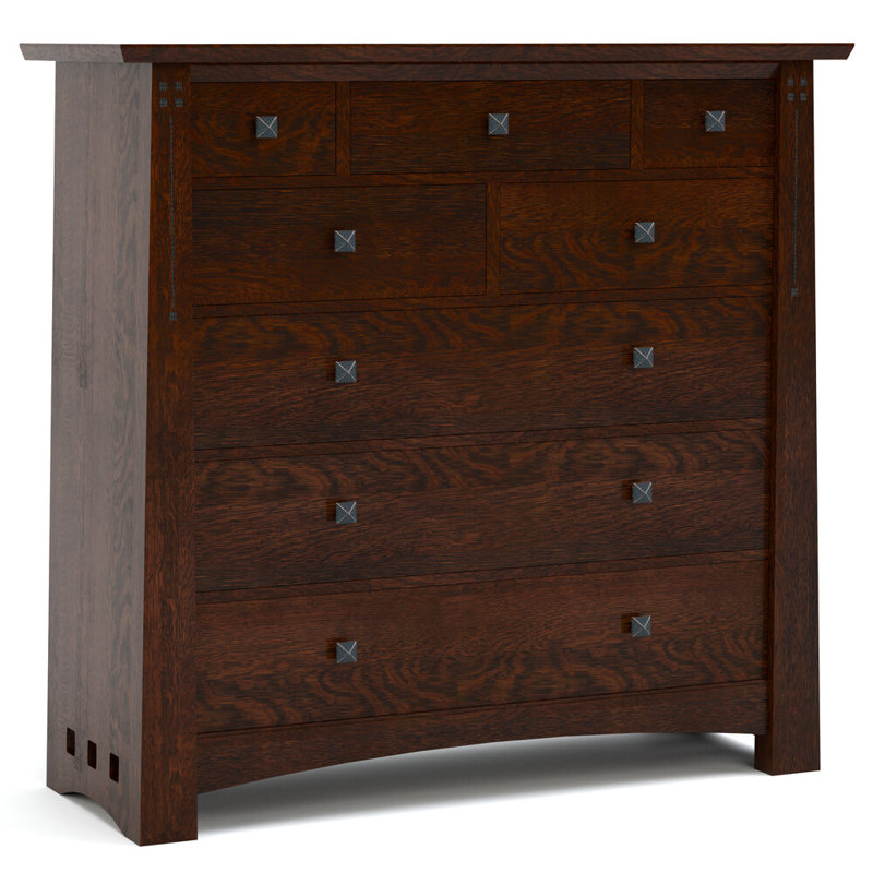 Highlands 8 - Drawer Solid Wood Dresser, Centennial