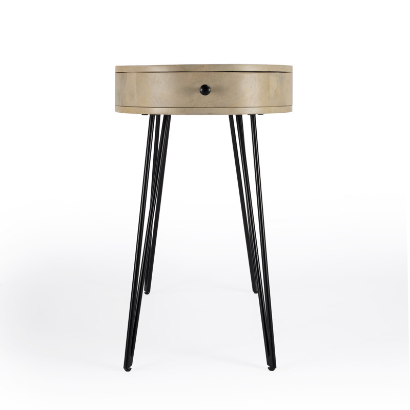 Sebastopol Reversible 2 Drawer Writing Desk, Bleached Blonde