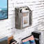 Solid Wood Free Standing Magazine Rack-742775709