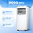 Antarctic Star 10000 BTU Air Conditioner， Cools 450 Sq.Ft. 3-in-1 Air Conditioner with Remote