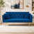 Velours bleu sélectionné
