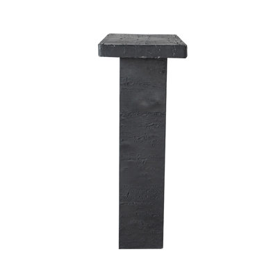 Table basse rectangulaire 35,5 x 14 x 35,5 po avec base piédestal