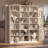 72.1" Food Kitchen Pantry, 18 Cubes Storage Cabinet, Pantry & Dining Room Organizer, White-926512859