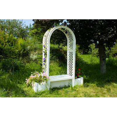 Gartenlaube Lissabon aus Kunststoff