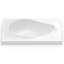 Évier semi-encastré blanc RUY-112884007