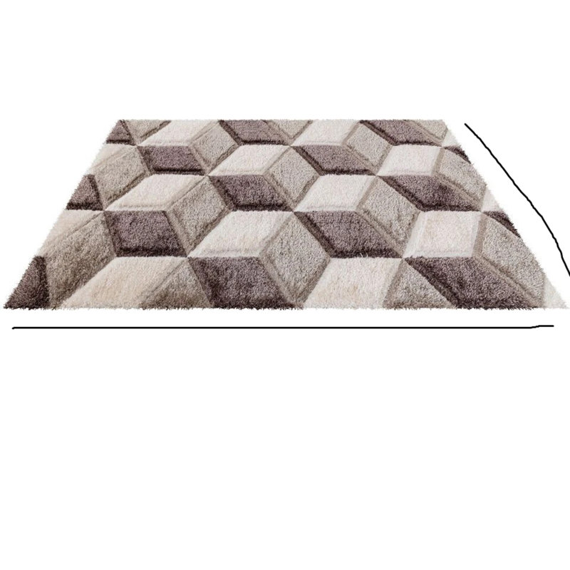 Shag Area Rug, Rectangle 80 x 150 cm