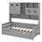 Wooden Daybed With Trundle,All-In-One Cabinet And Shelf-106535762-113572197