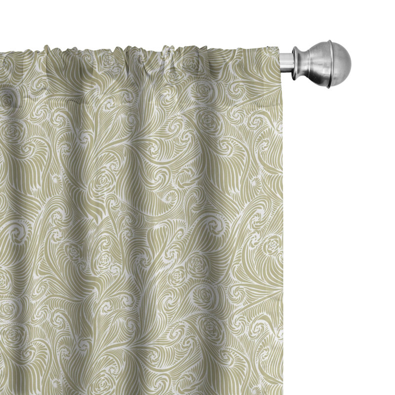 Panneau coulissant semi-diaphane avec passe-tringle, 28 po x 95 po