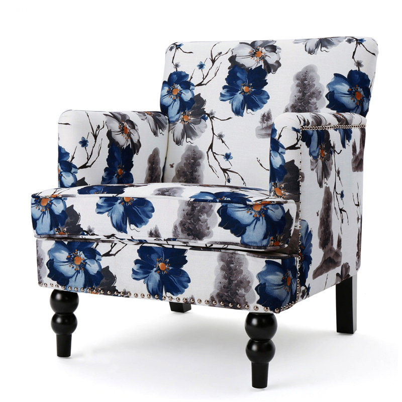 Chaise d'appoint d'intérieur rembourrée
