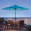  Parasol de marché solaire à DEL avec manivelle et inclinaison-108840690-126075007