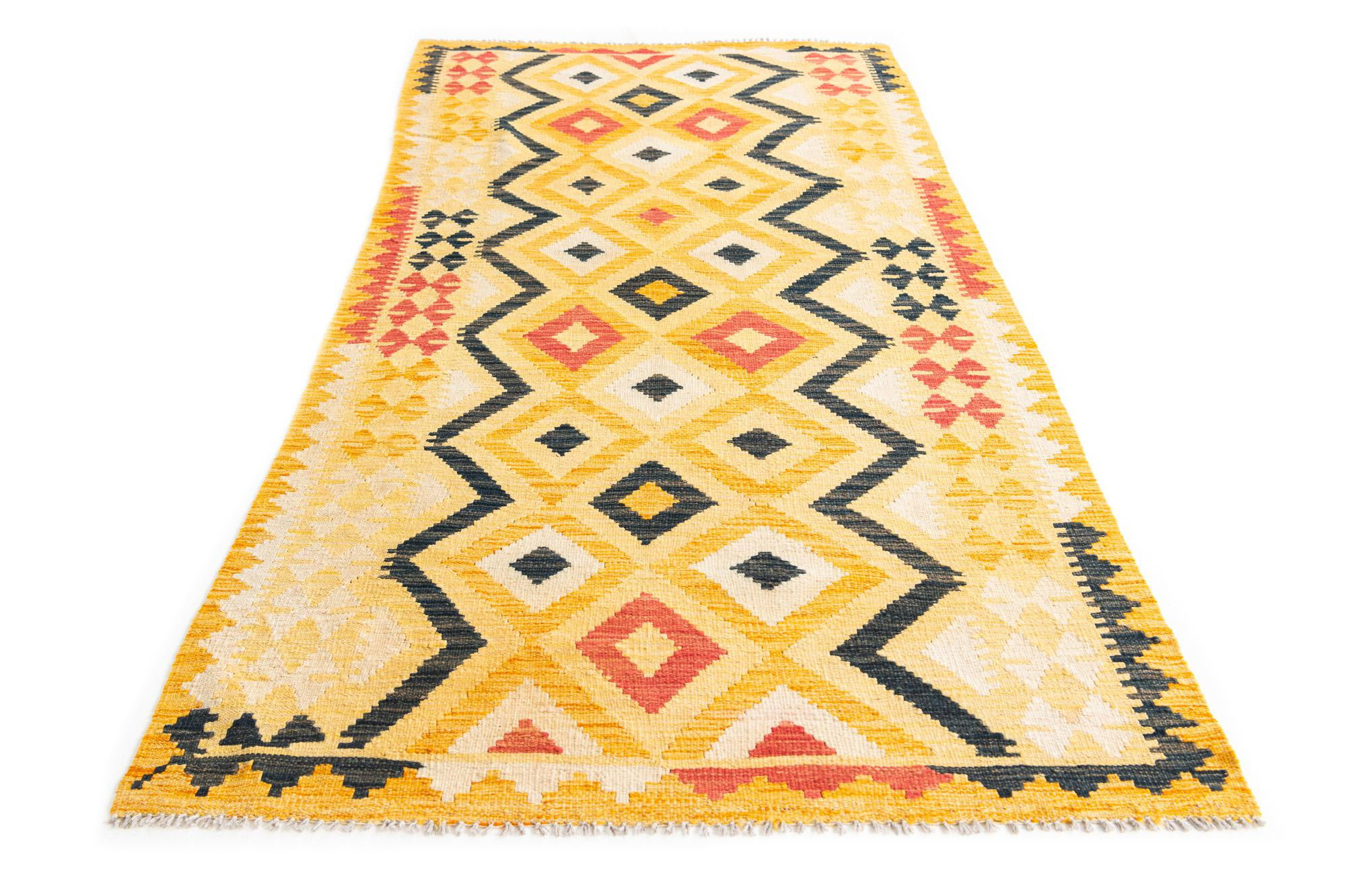 Isabelline Runner Navarro Gold Rug | Wayfair