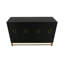 Console Ebano foncé 4 portes