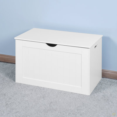 Armoire de rangement avec 2 charnières de sécurité et coffre à jouets