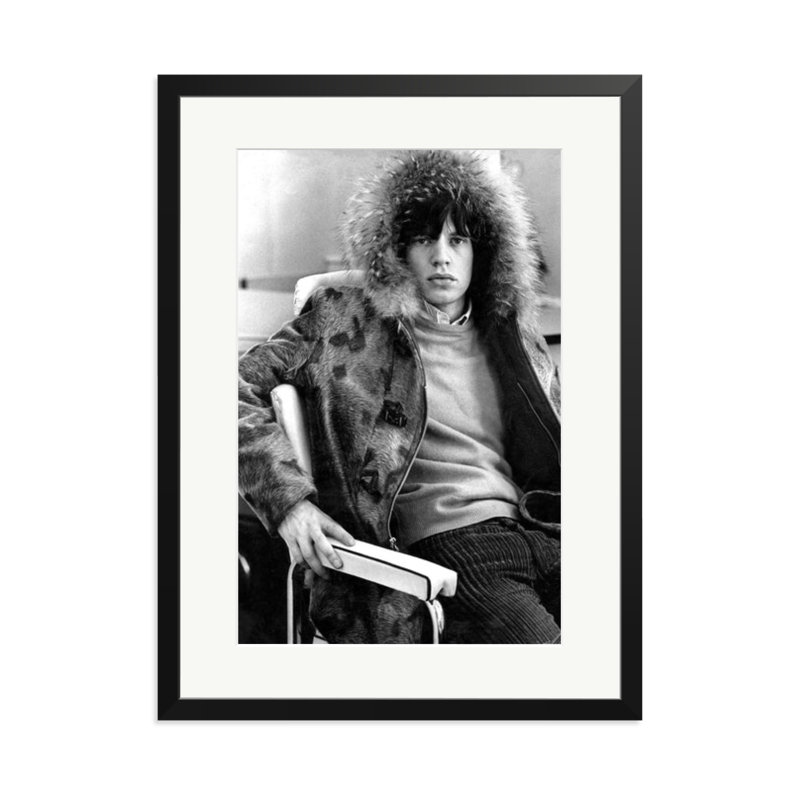 Mick's Parka, Black, 31" H x 23" W